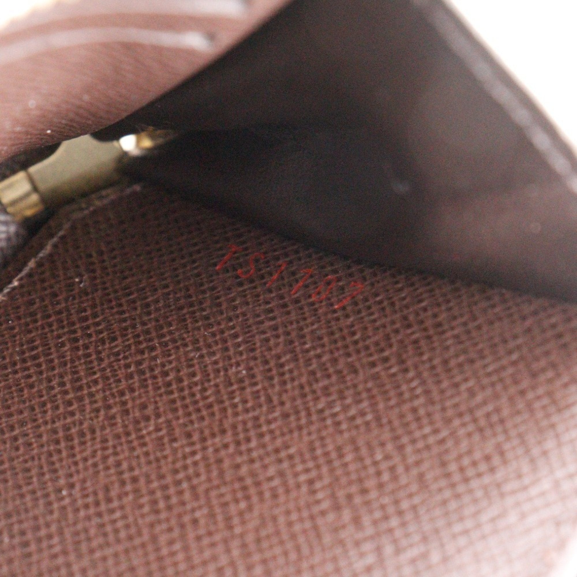 Louis Vuitton Brown Damier Canvas Coin Purse/Coin Case