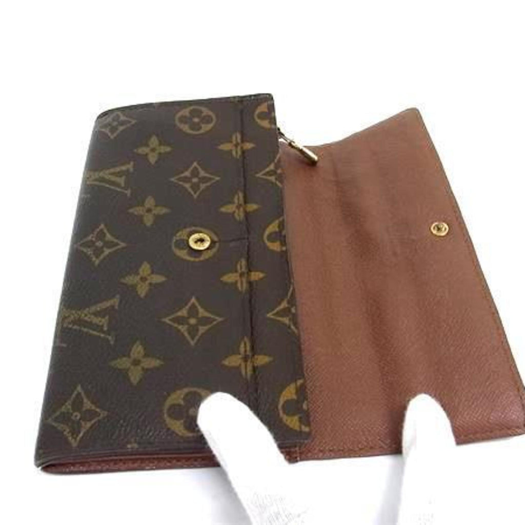 Louis Vuitton Brown Monogram Monogram Long Wallet