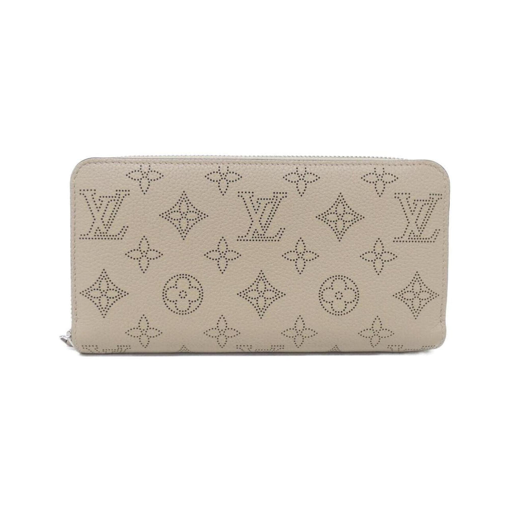 Louis Vuitton Beige Leather Long Wallet