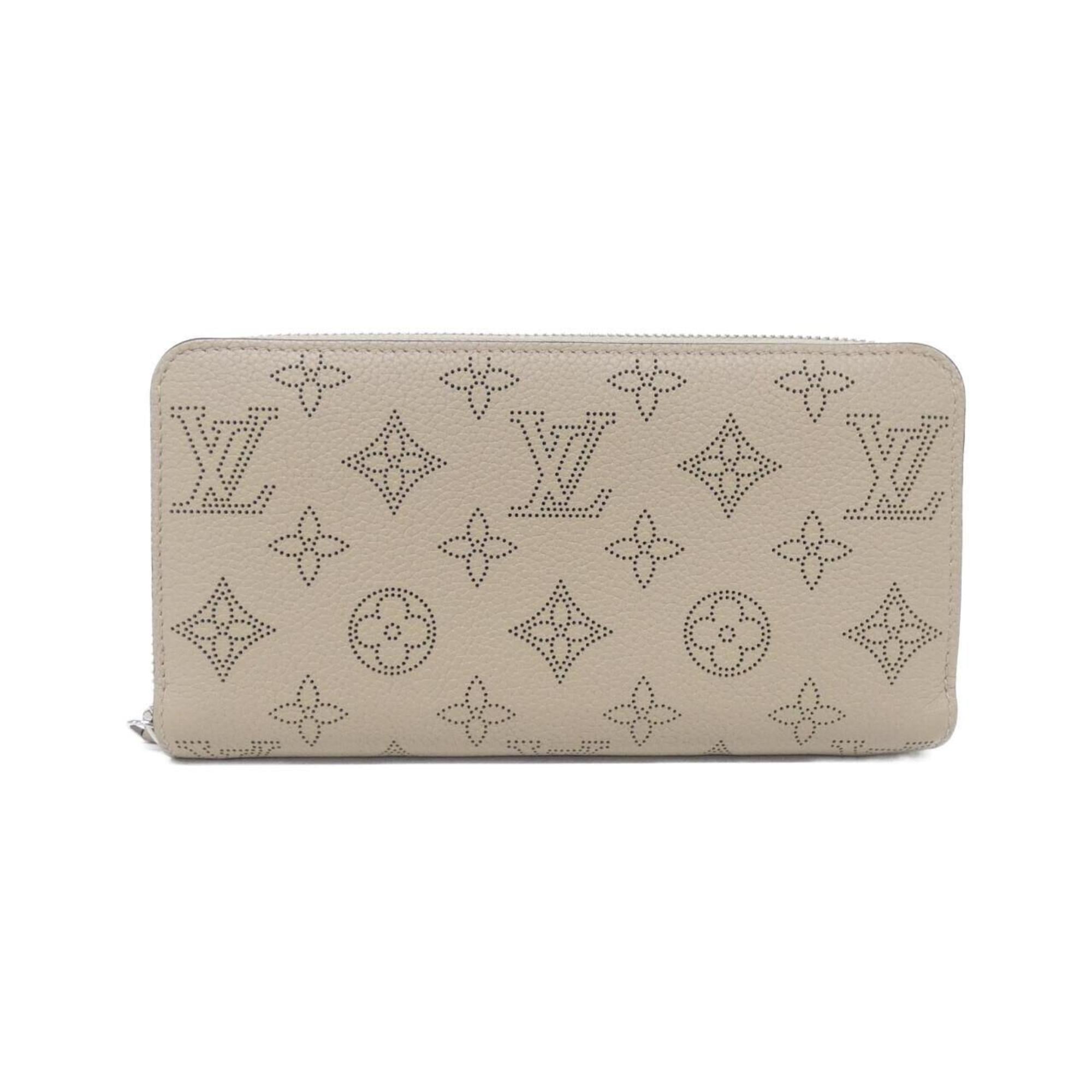Louis Vuitton Beige Leather Long Wallet