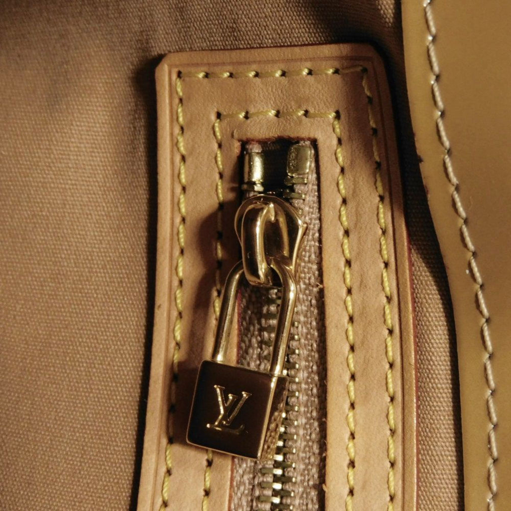 Louis Vuitton Monogram Vernis Noisette Patent Leather Handbag Tote Bag