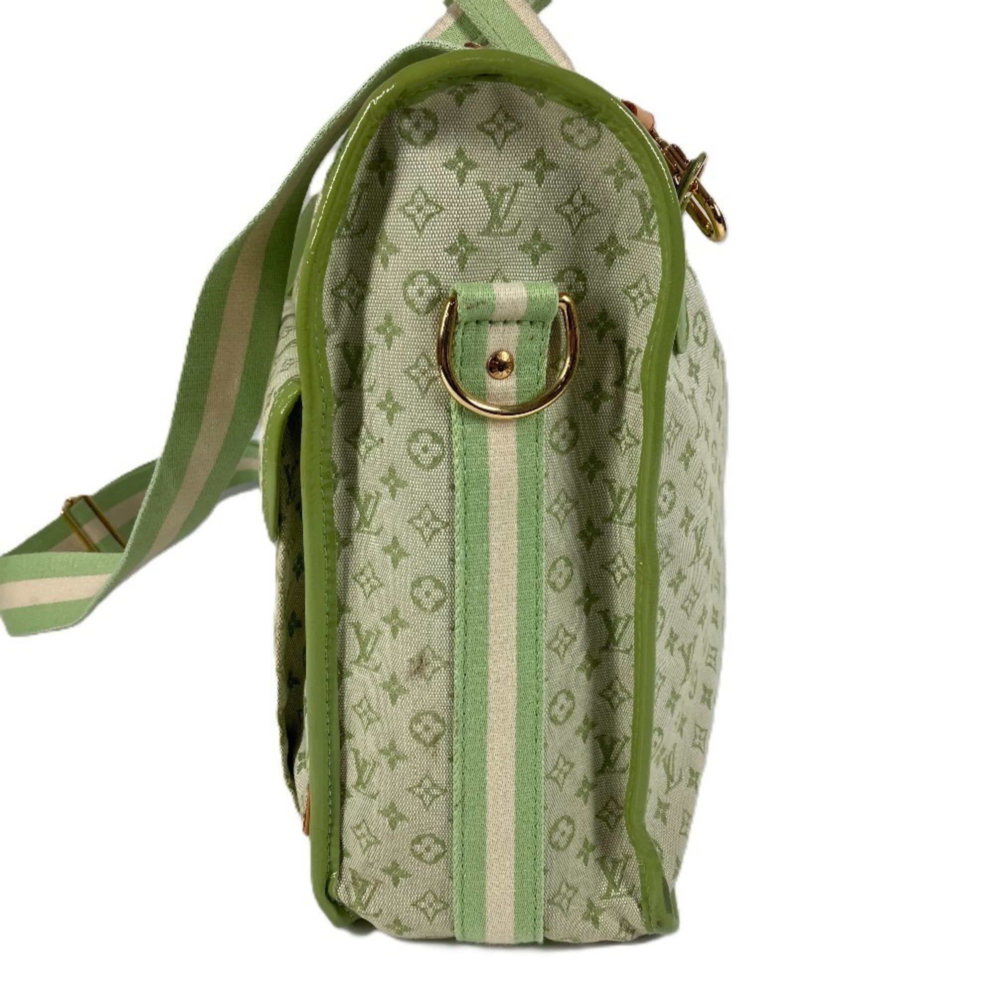 Louis Vuitton Almond Green Monogram Monogram Mini Shoulder Bag Tote Bag