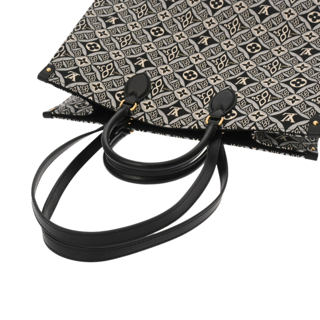 Louis Vuitton Black White Monogram Handbag