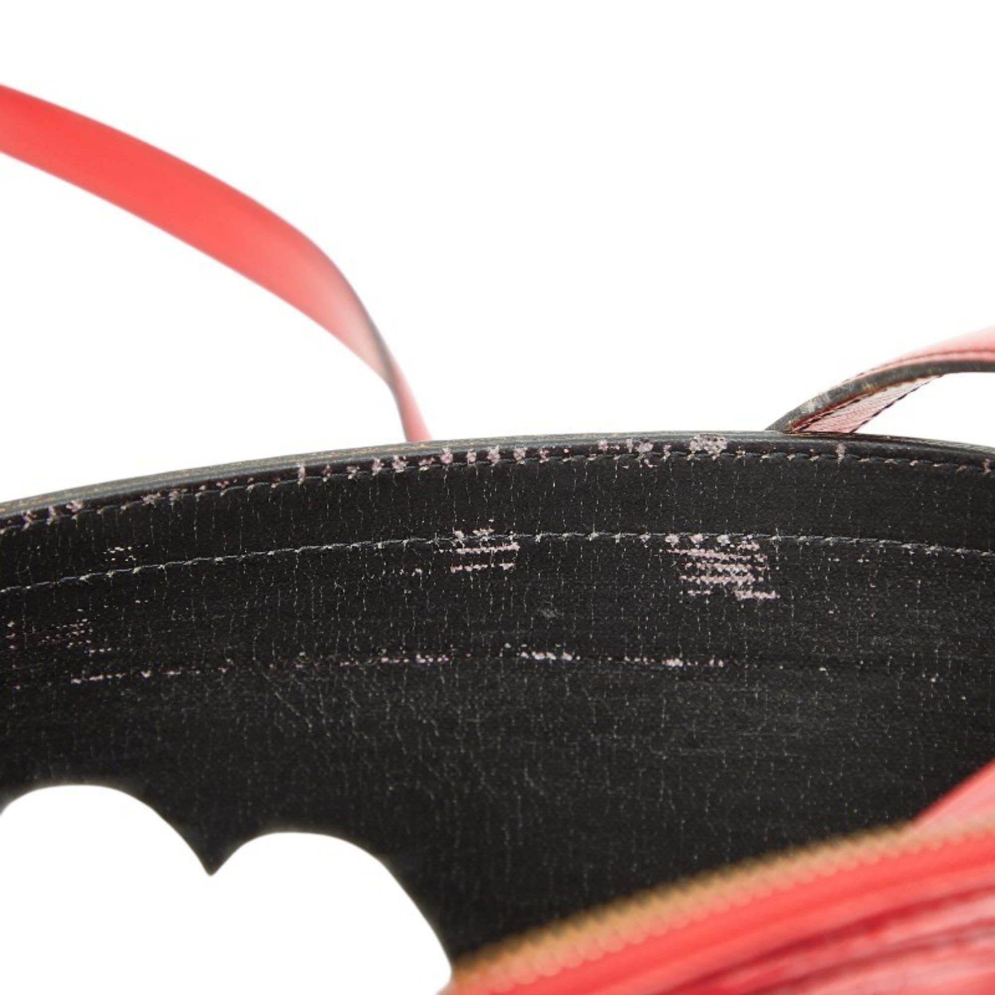 Louis Vuitton Castilian Red Leather Shoulder Bag