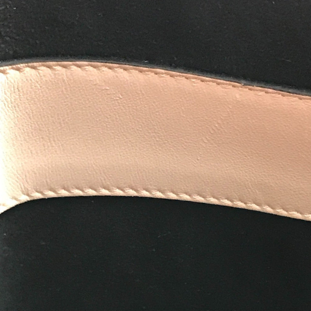 Fendi Pink Leather Tote Bag