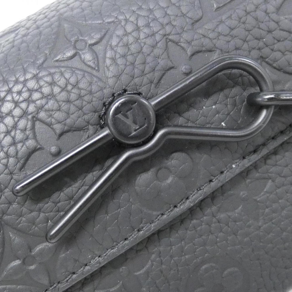 Louis Vuitton Taurillon Black Leather Shoulder Bag