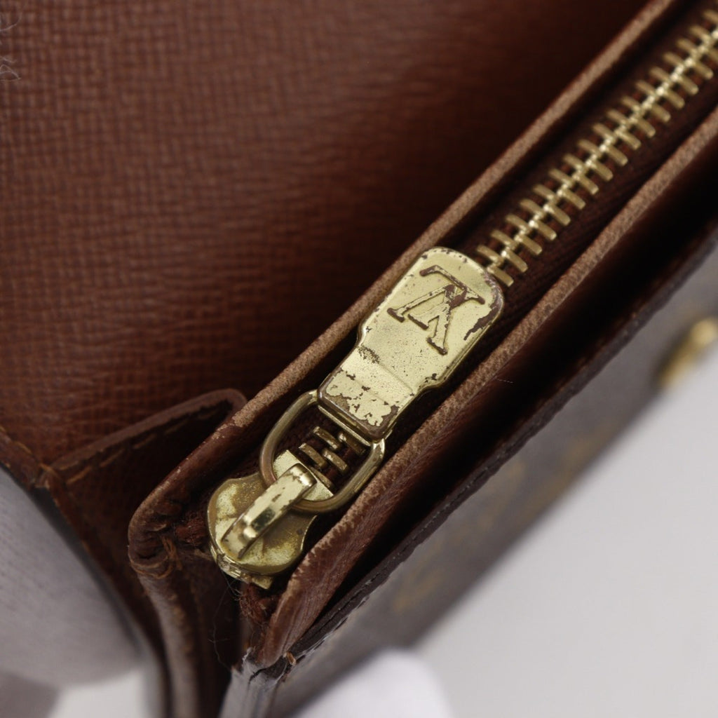 Louis Vuitton Brown Monogram Canvas Wallet