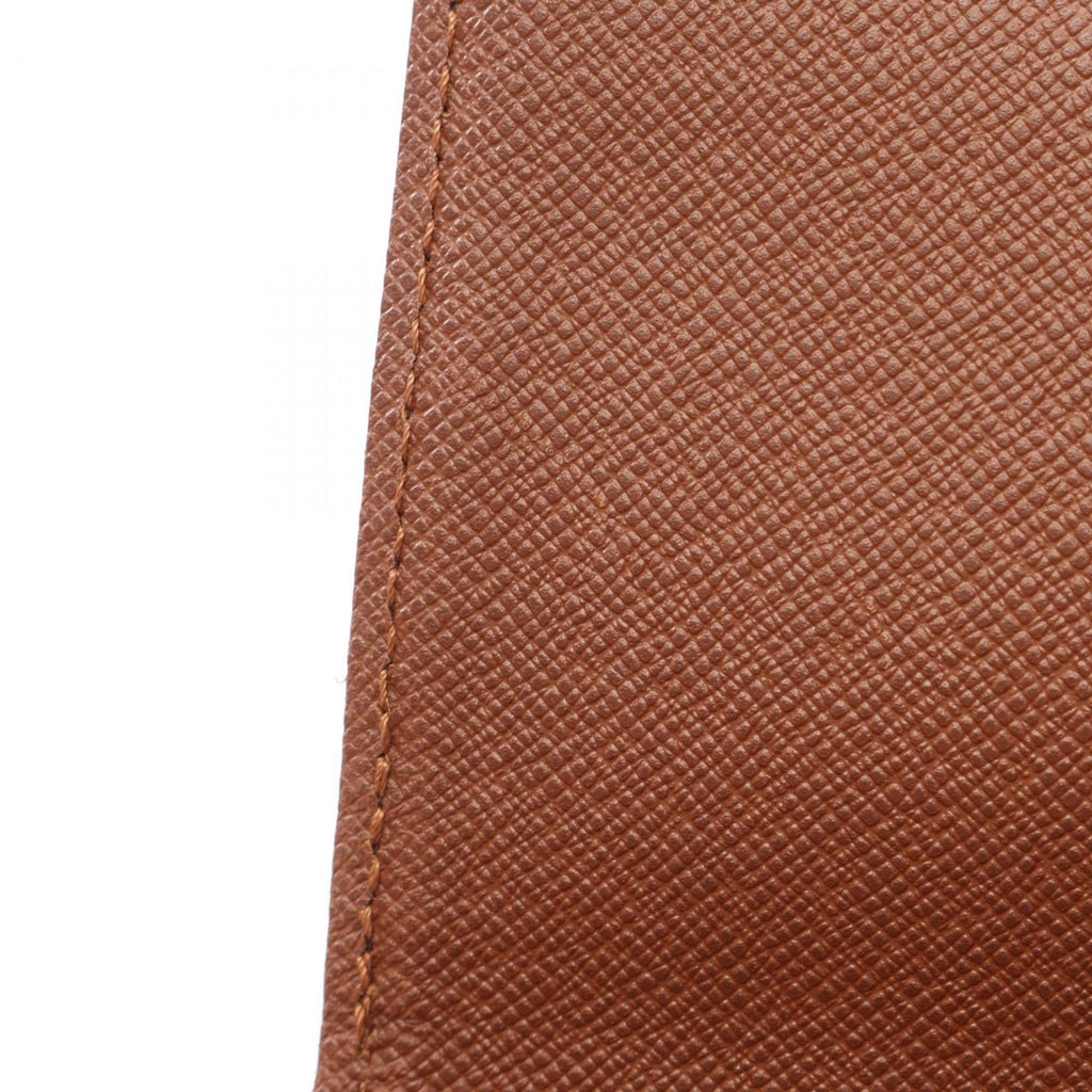 Louis Vuitton Monogram Brown Coated Canvas Leather Shoulder Bag