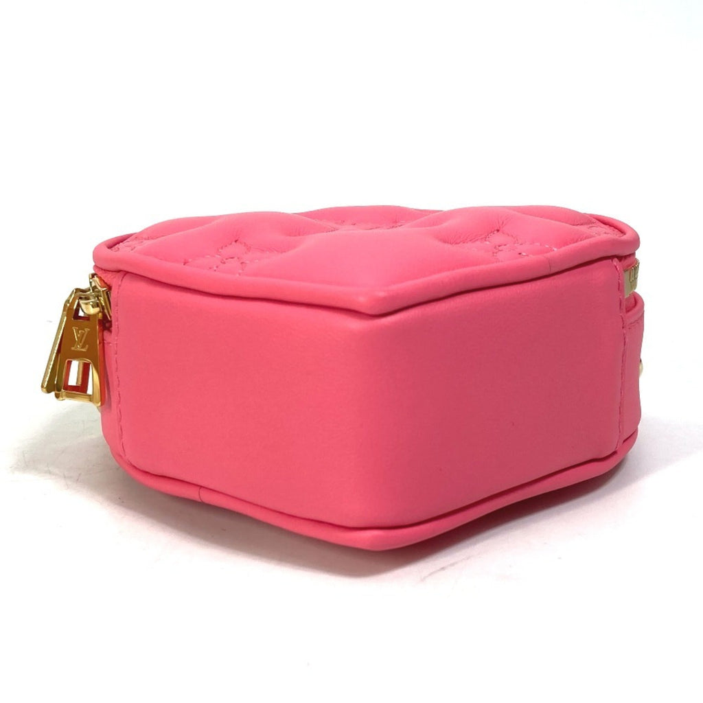 Louis Vuitton Pink Leather Handbag Shoulder Bag