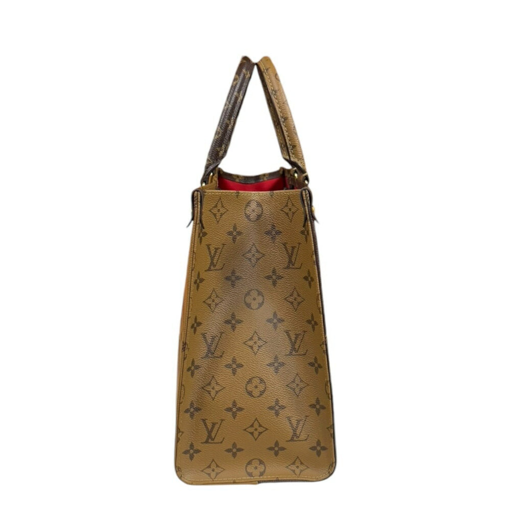 Louis Vuitton Brown Monogram Canvas Monogram Reverse Shoulder Bag