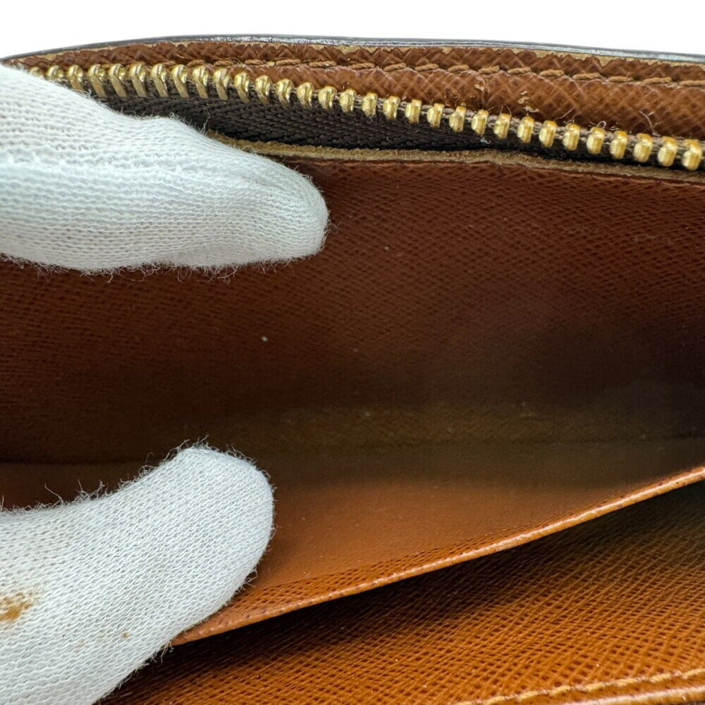 Louis Vuitton Brown Monogram Monogram Long Wallet