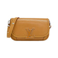 Louis Vuitton Silver Leather Shoulder Bag