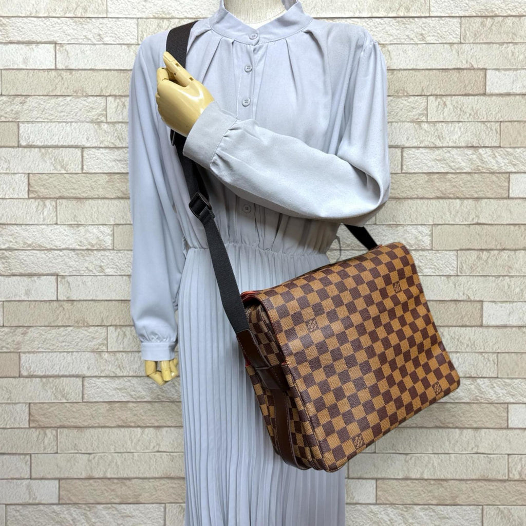 Louis Vuitton Brown Damier Canvas Shoulder Bag