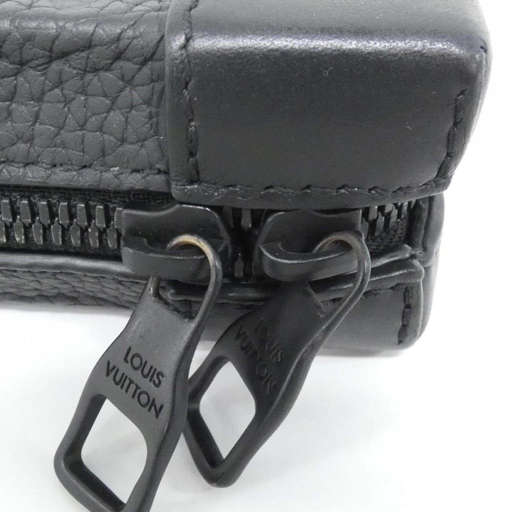 Louis Vuitton Black Leather Shoulder Bag