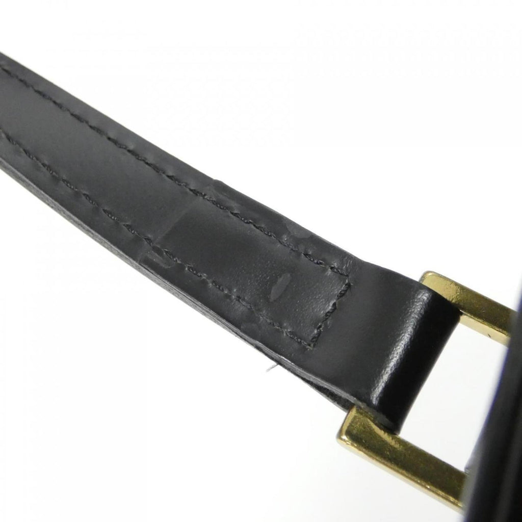 Louis Vuitton Black Leather Handbag