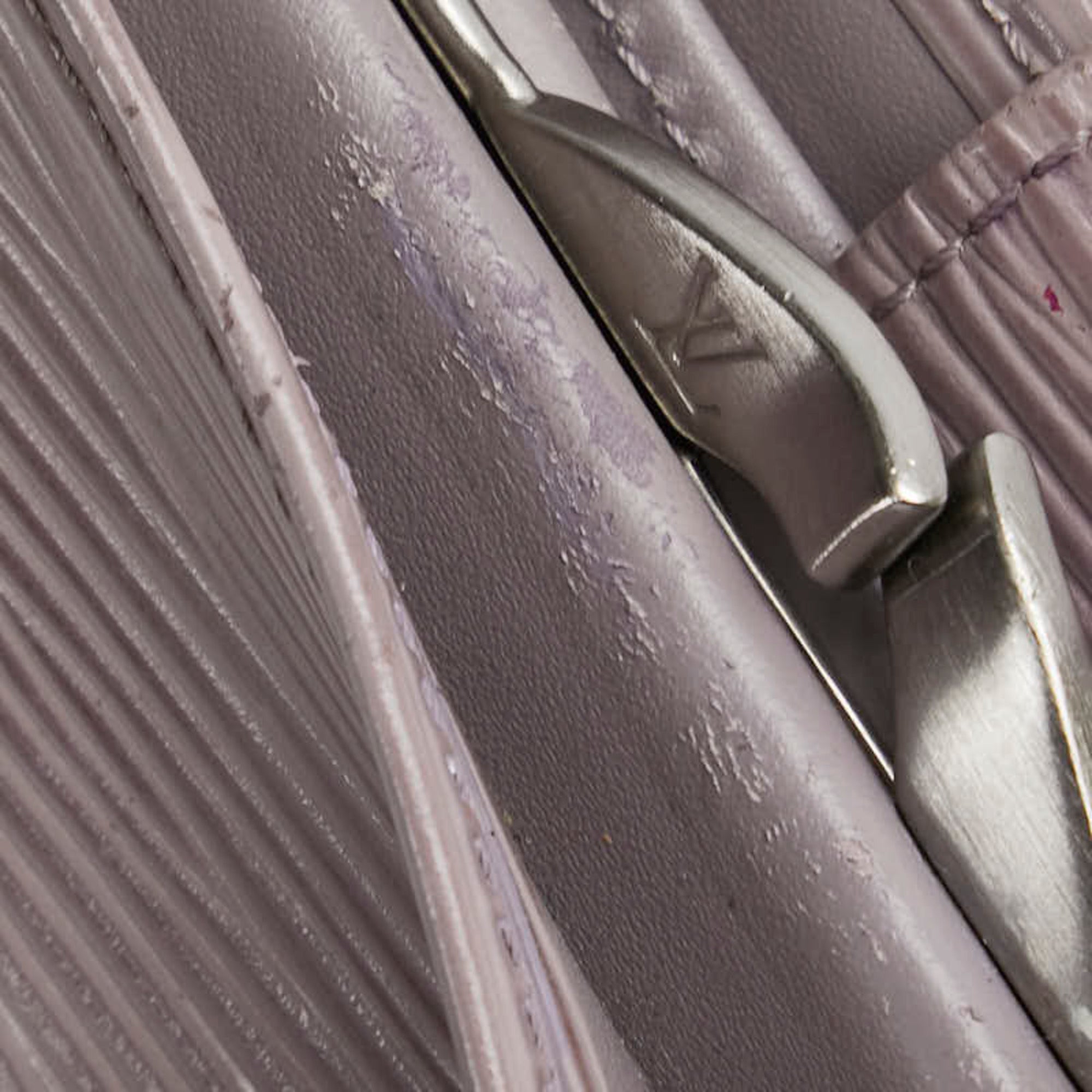 Louis Vuitton Epi Purple Leather Wallet