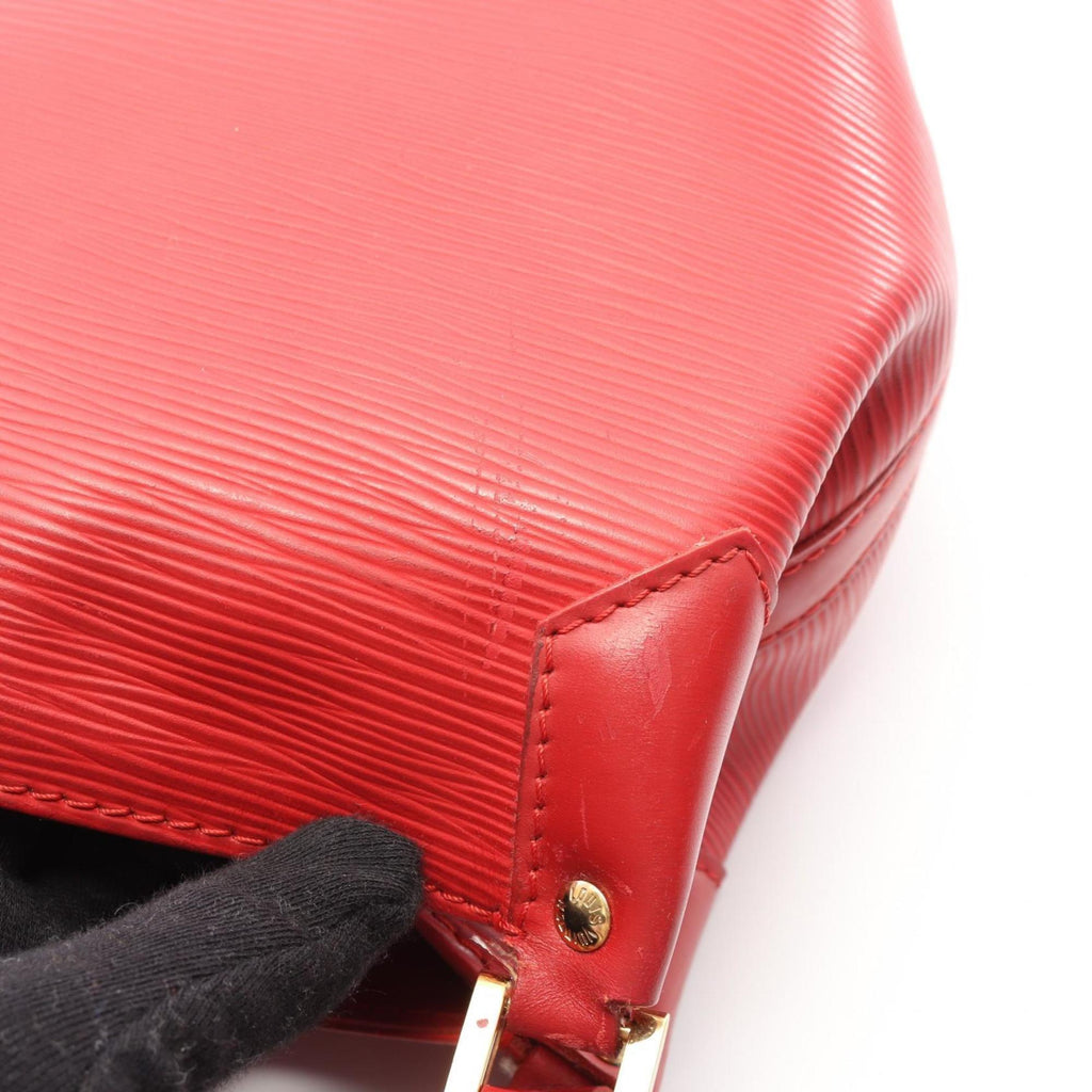 Louis Vuitton Red Color Leather Shoulder Bag