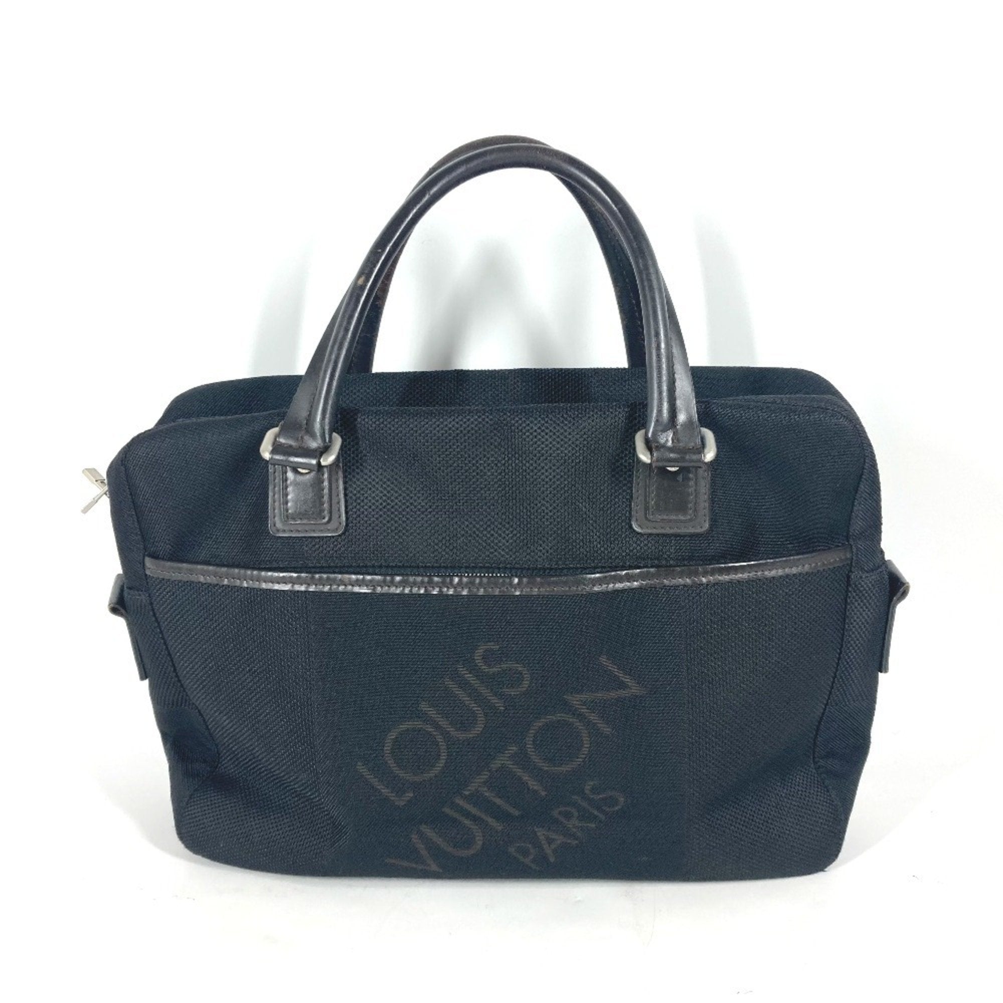 Louis Vuitton Black Noir Damier Geant Handbag Tote Bag