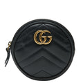 Gucci Black Leather Coin Purse/Coin Case (Pre-Owned)