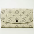Louis Vuitton Cream Lv Off White Leather Long Wallet