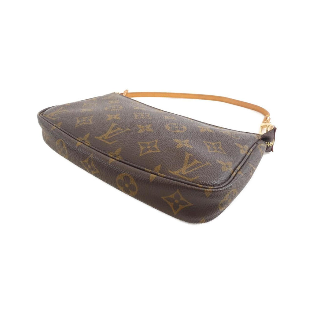 Louis Vuitton Marron Coated Canvas Pouch