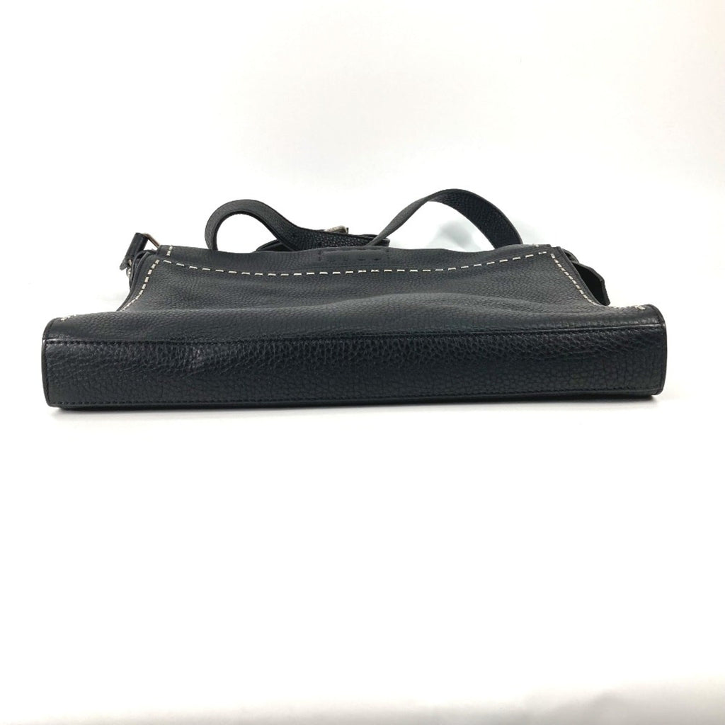 Fendi Black Leather Handbag