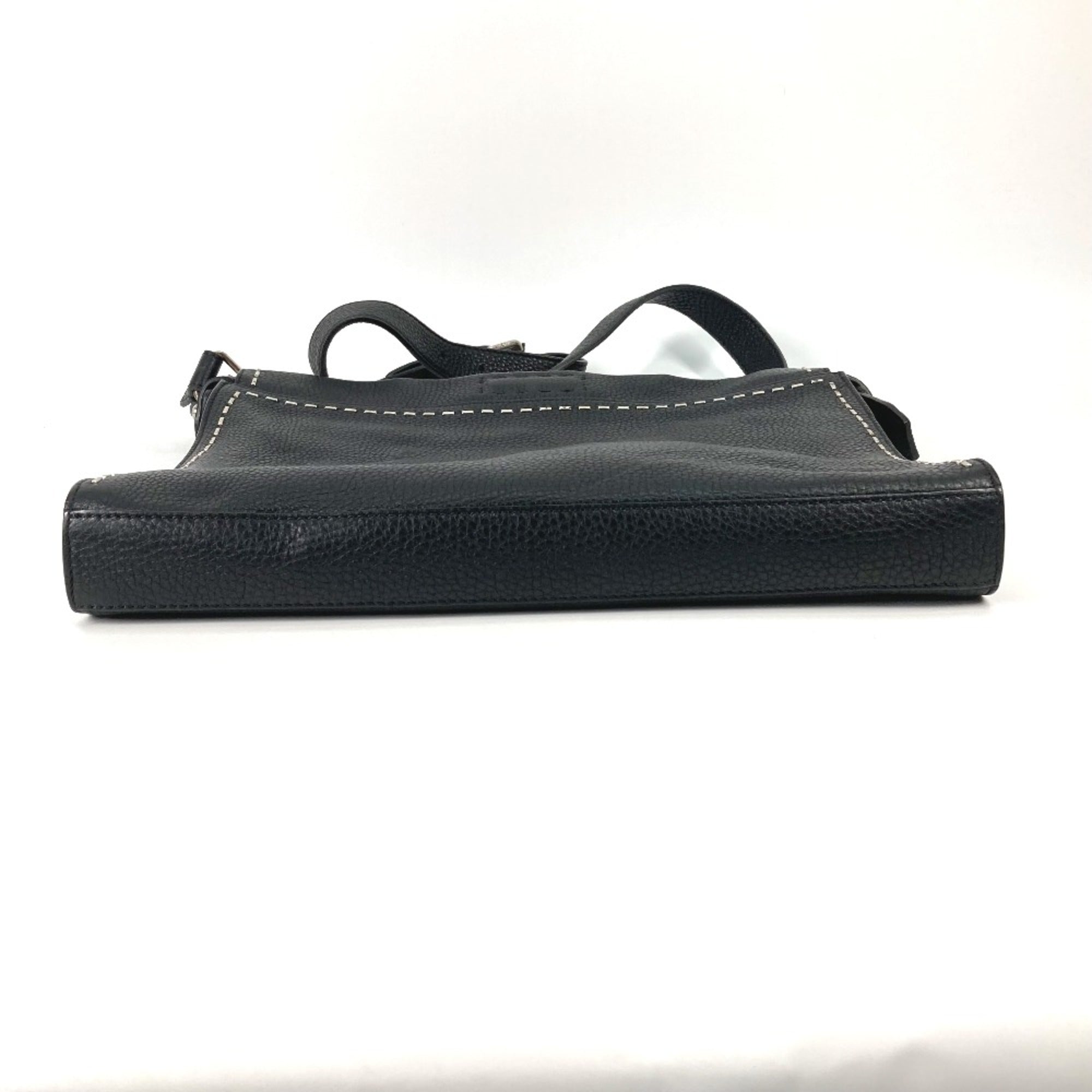 Fendi Black Leather Handbag