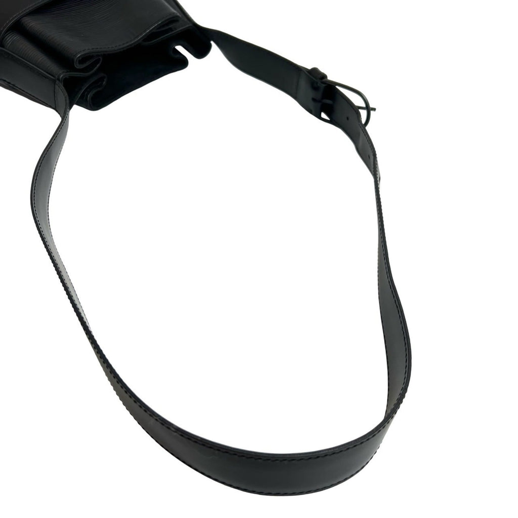 Louis Vuitton Black Epi Leather Shoulder Bag