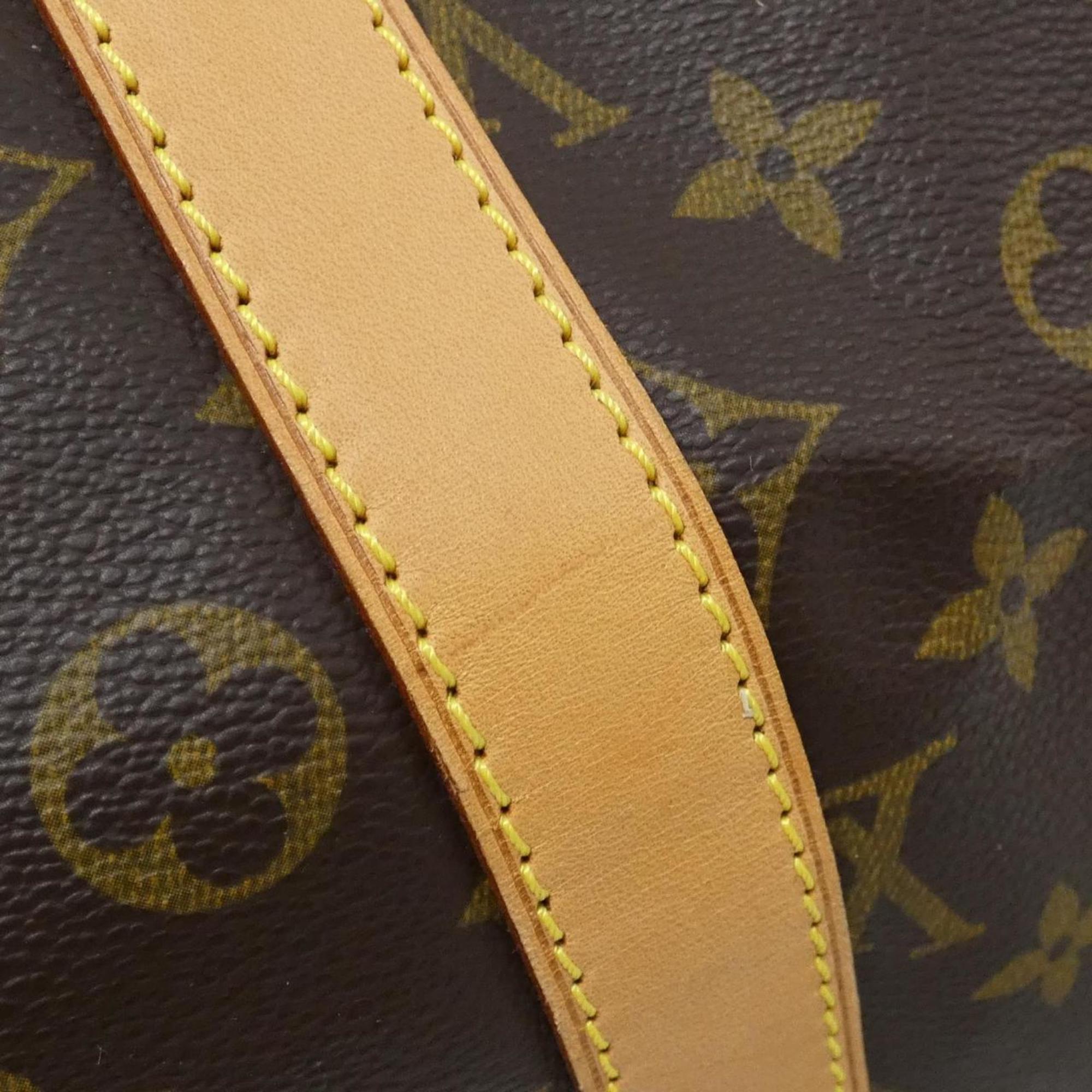 Louis Vuitton Brown Coated Canvas Boston Bag