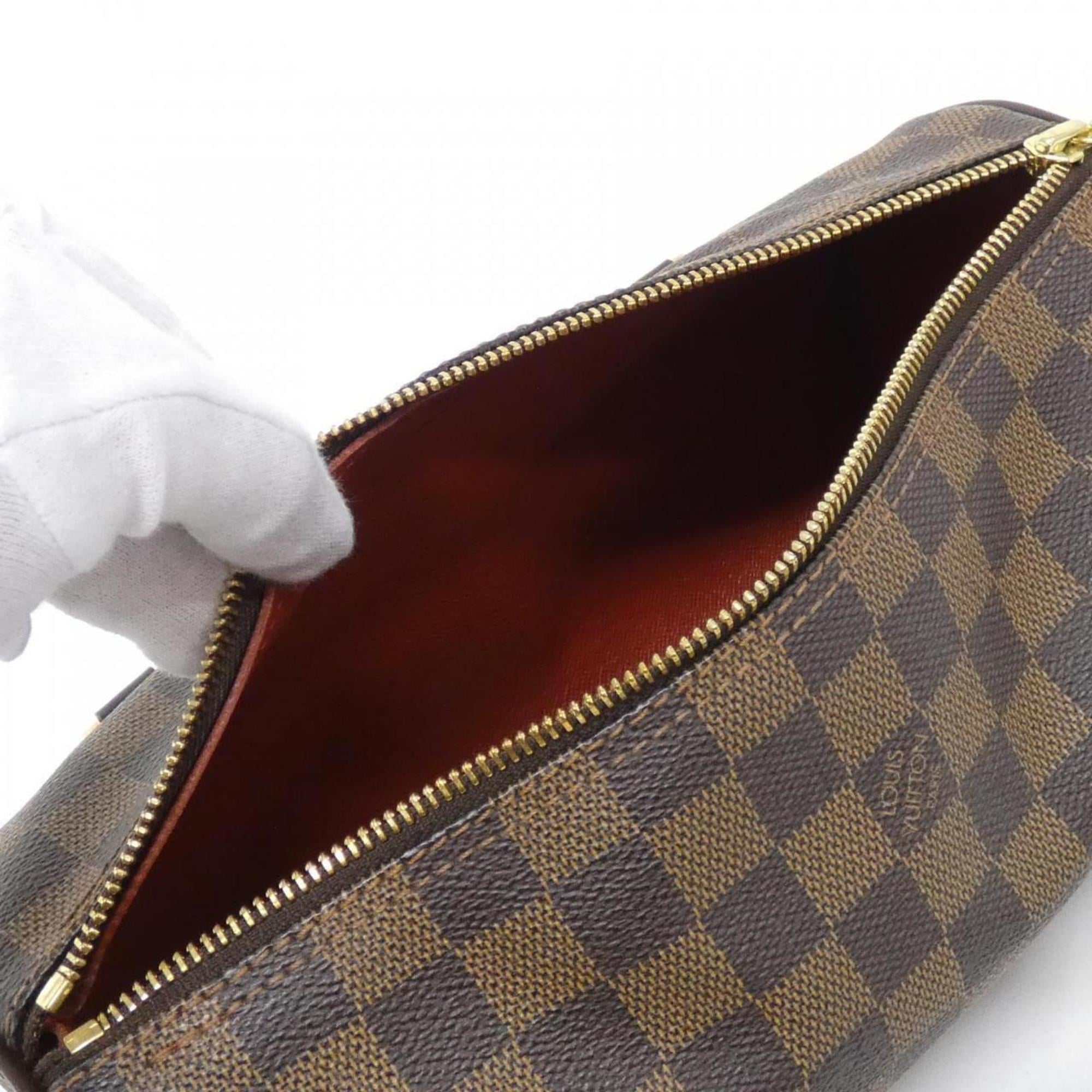 Louis Vuitton Ebene Coated Canvas Handbag