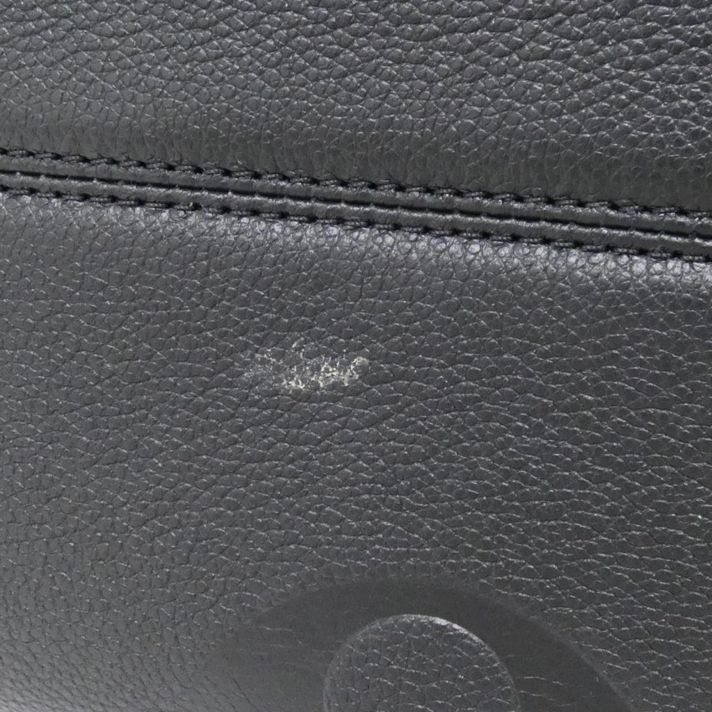 Louis Vuitton Black Leather Handbag