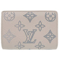 Louis Vuitton Blue Pink Mahina Leather Wallet