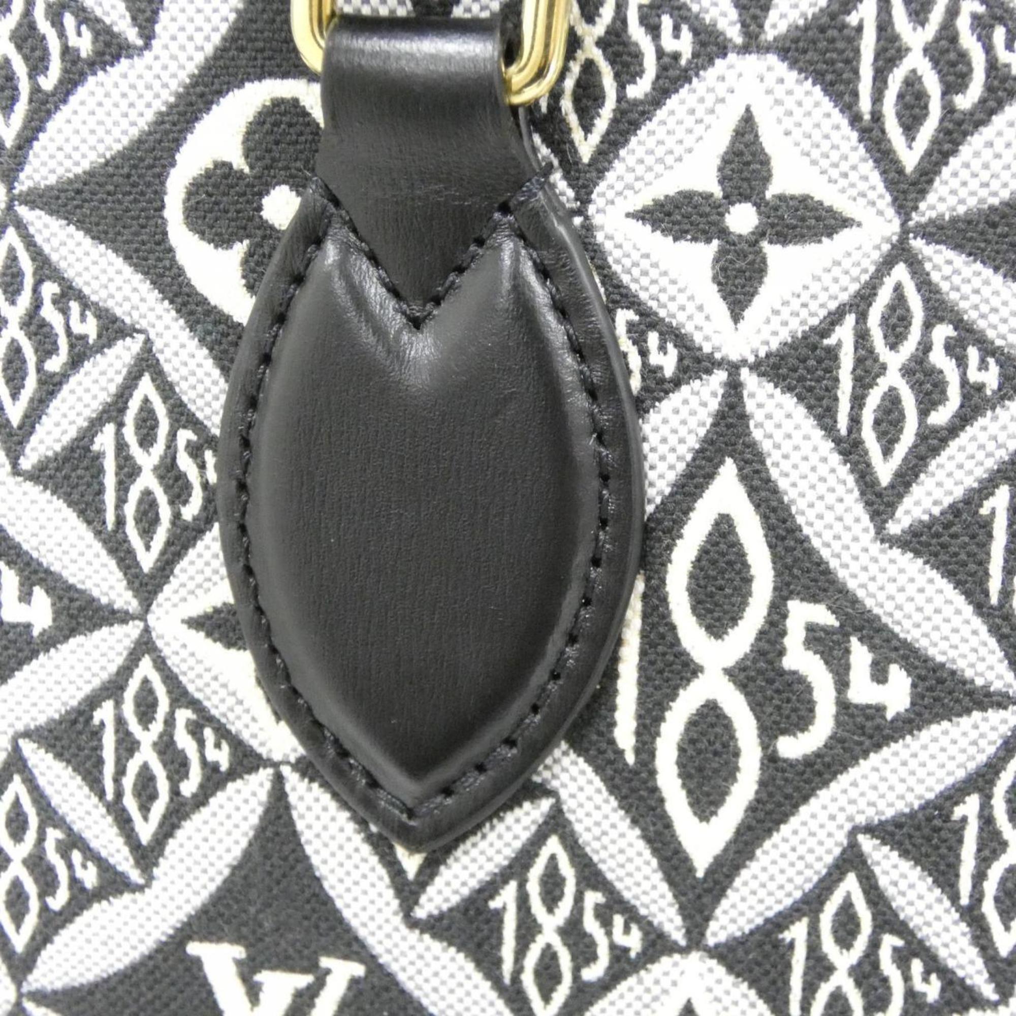 Louis Vuitton Gris Jacquard Handbag