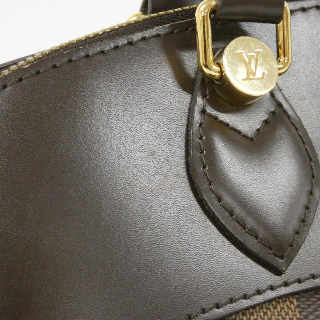 Louis Vuitton Ebene Coated Canvas Handbag