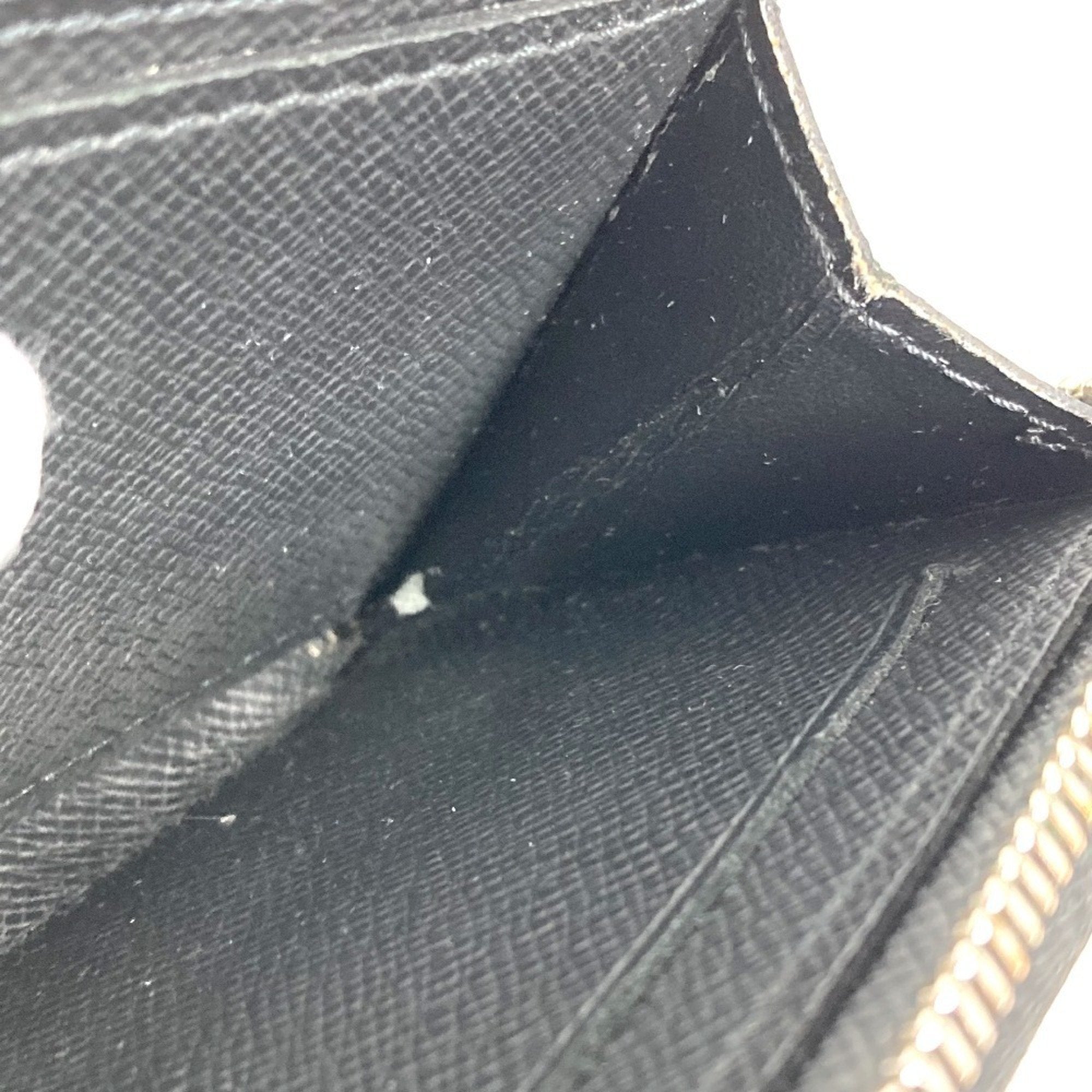 Louis Vuitton Black Damier Graphite Damier Graphite Coin Purse/Coin Case
