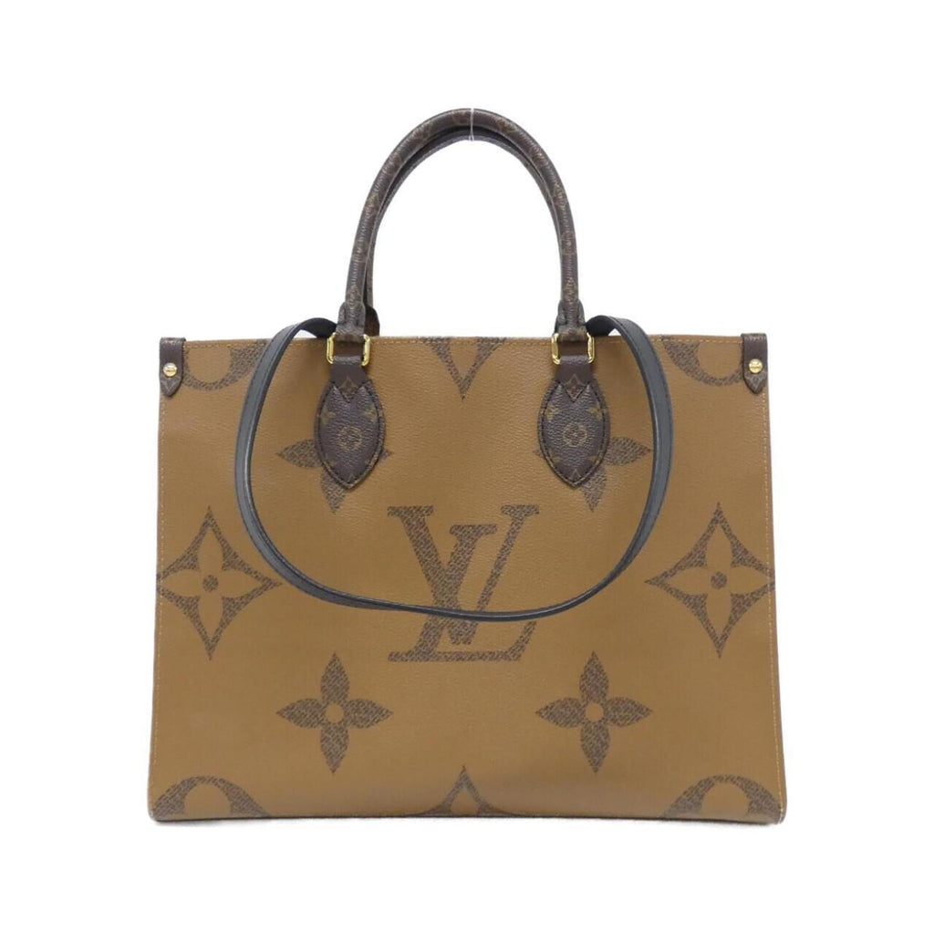 Louis Vuitton Marron Coated Canvas Handbag