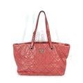Chanel On The Road Pink Caviar Leather Shoulder Bag Tote Bag