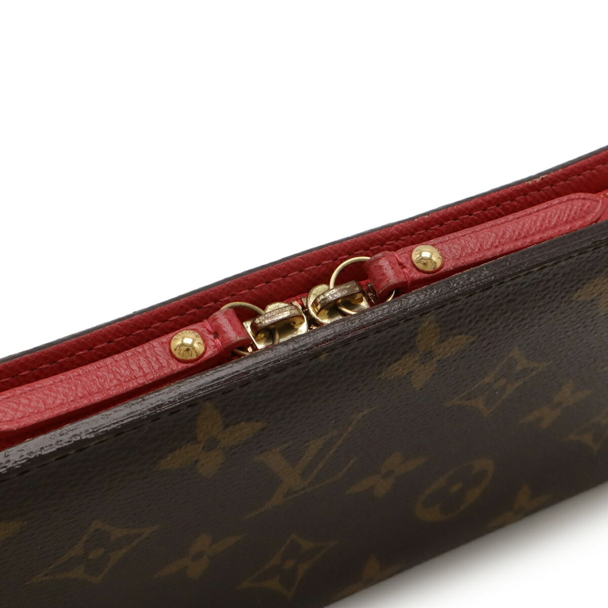 Louis Vuitton Rose Pop Monogram Pvc Long Wallet
