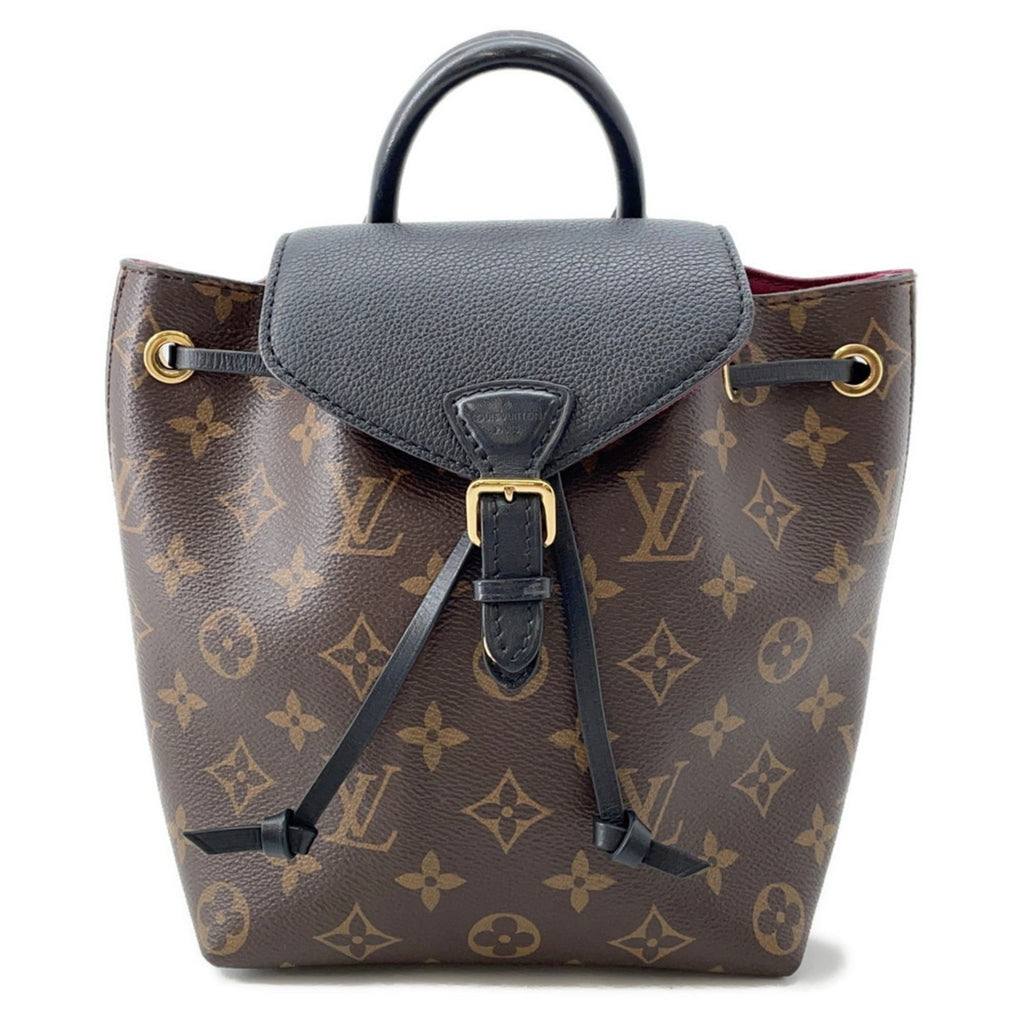 Louis Vuitton Monogram Red Color Monogram Leather Backpack