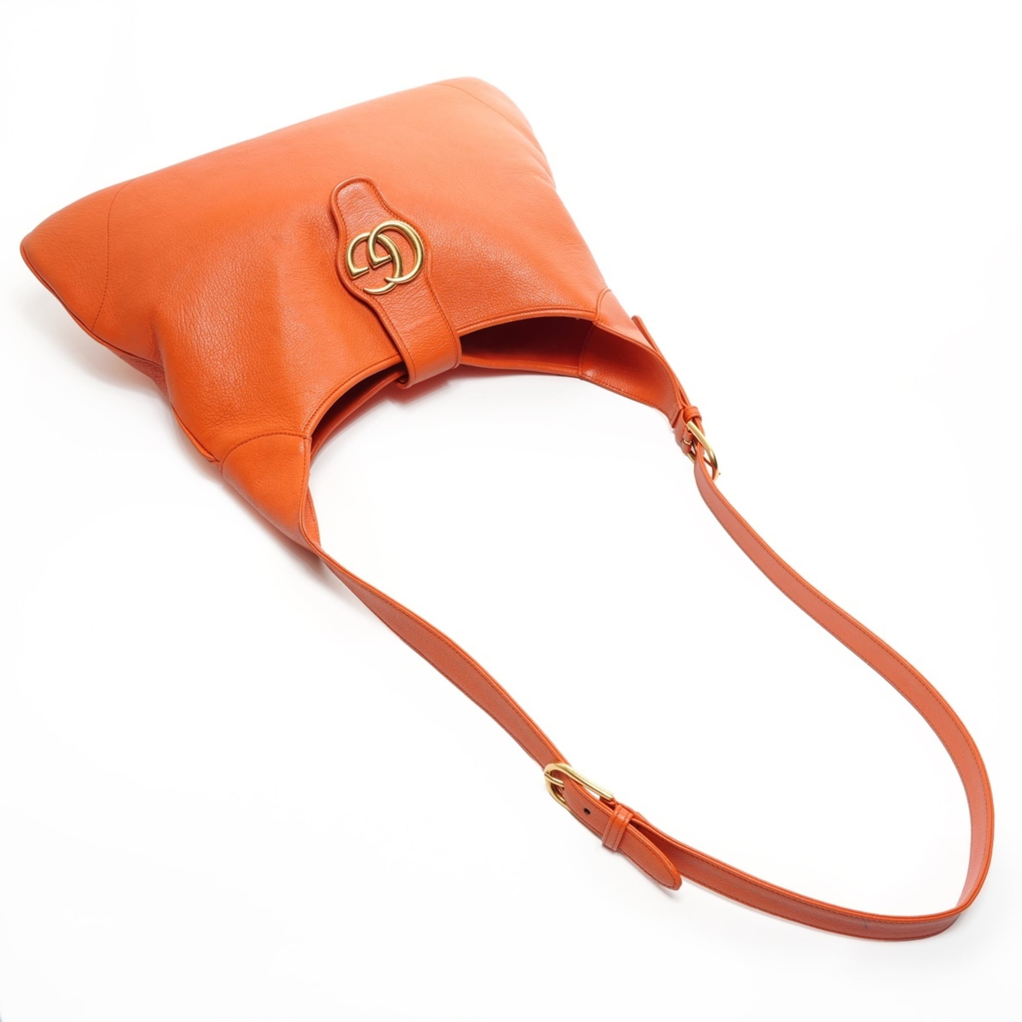 Gucci Orange Shoulder Bag (Pre-Owned)