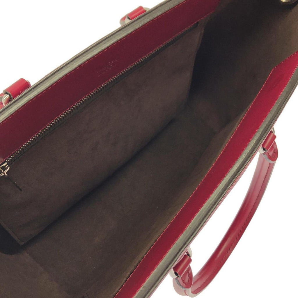 Louis Vuitton Fuchsia Leather Handbag