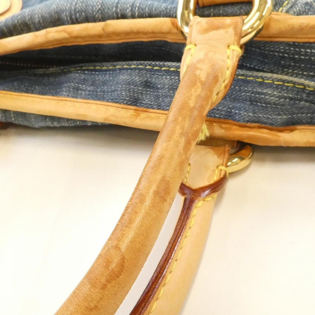 Louis Vuitton Blue Denim Handbag