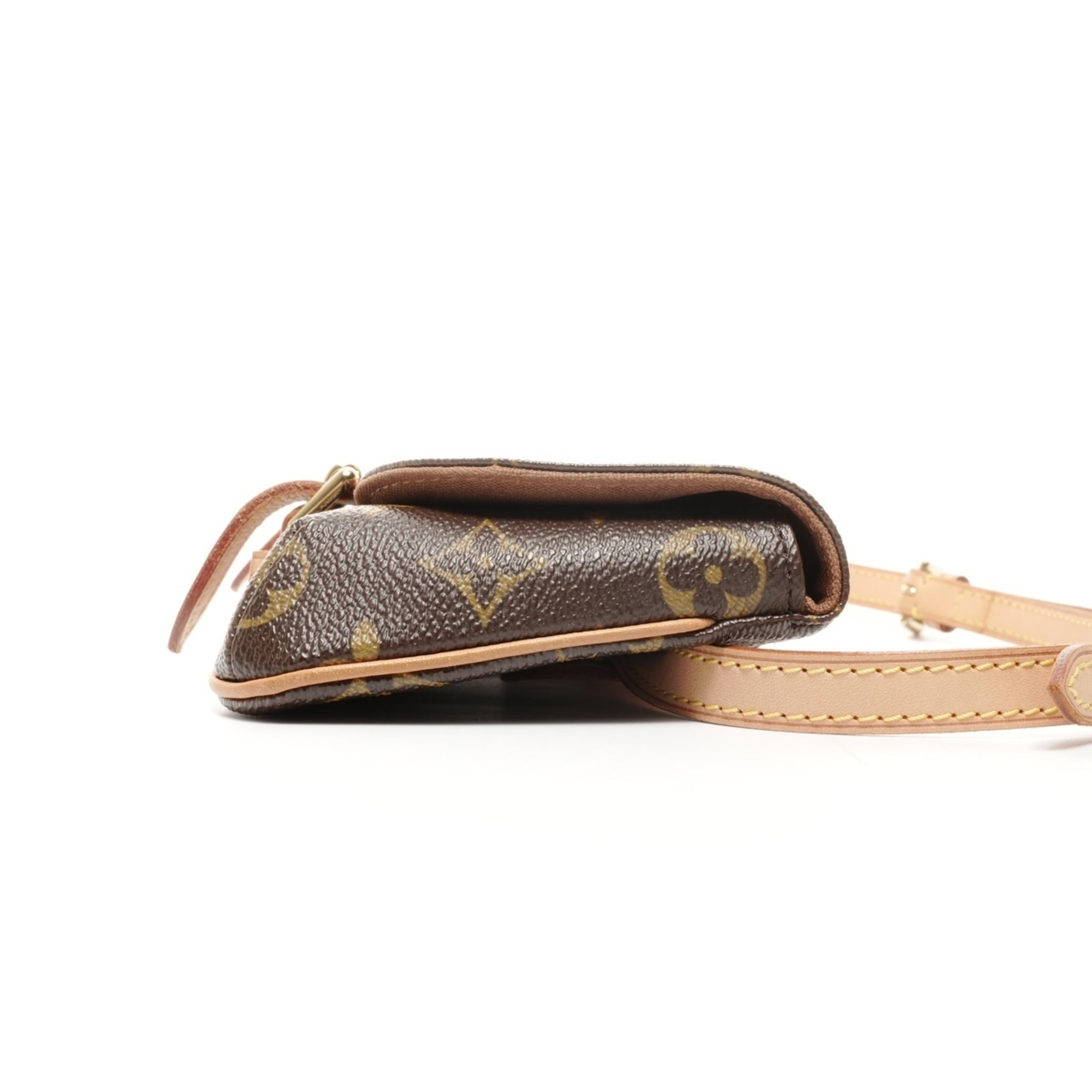 Louis Vuitton Monogram Brown Monogram Pochette Shoulder Bag