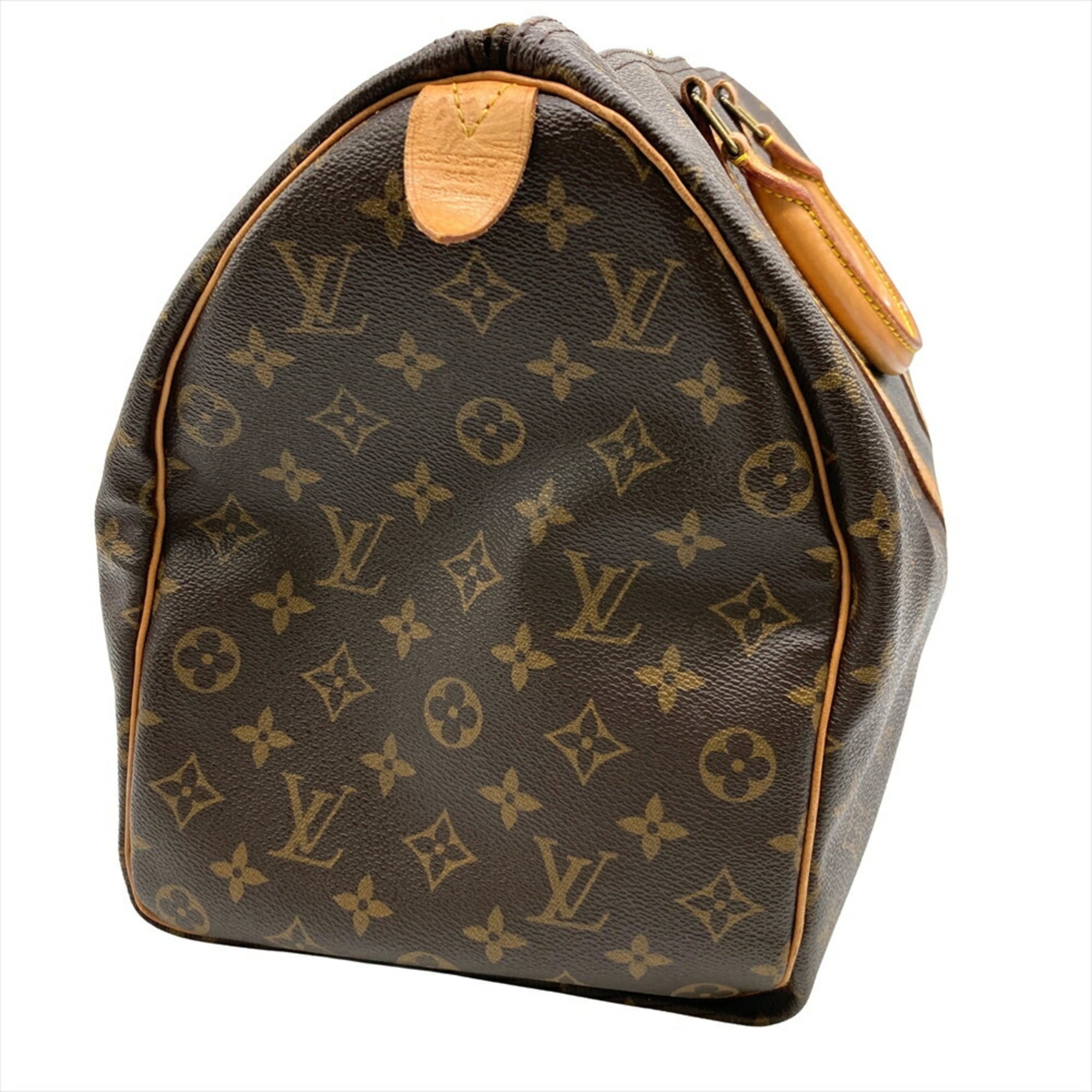 Louis Vuitton Brown Monogram Canvas Boston Bag