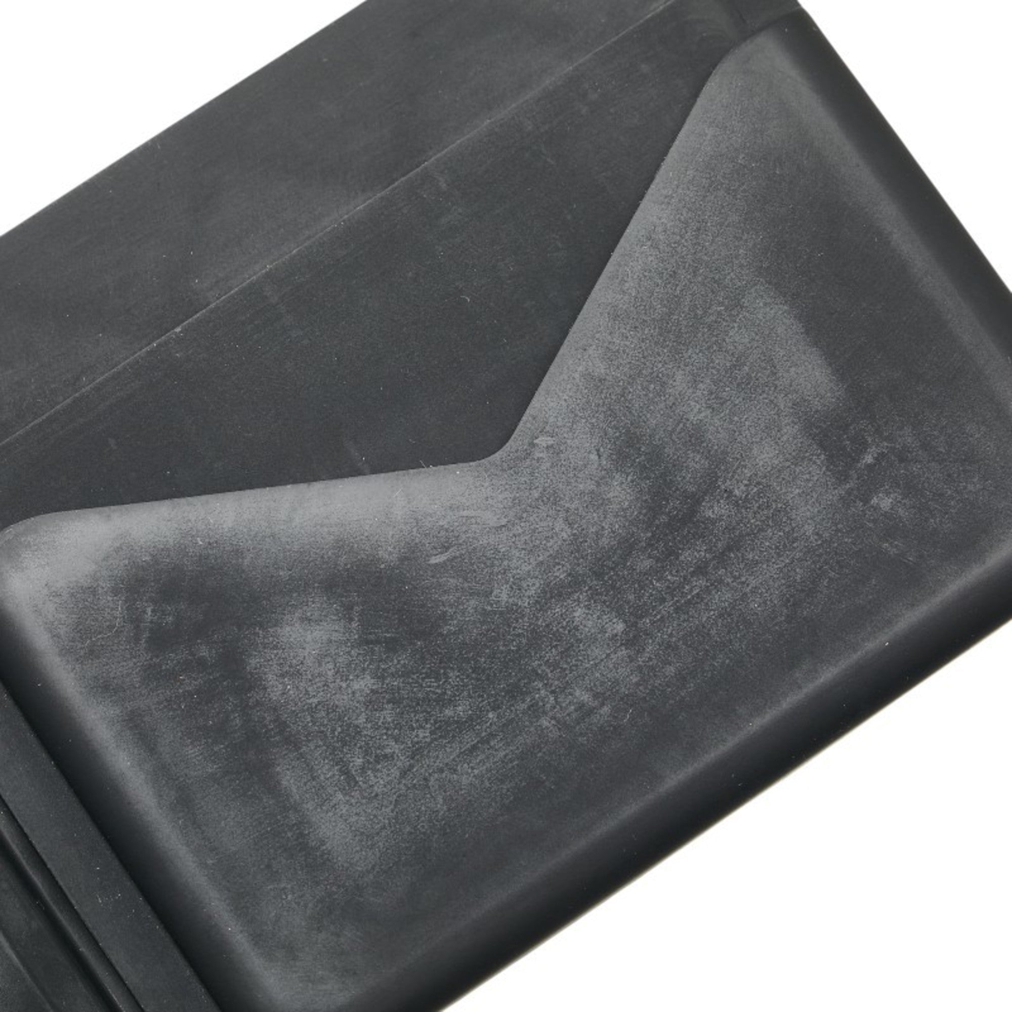Bottega Veneta Black Rubber Bill Wallet (Bi-Fold)