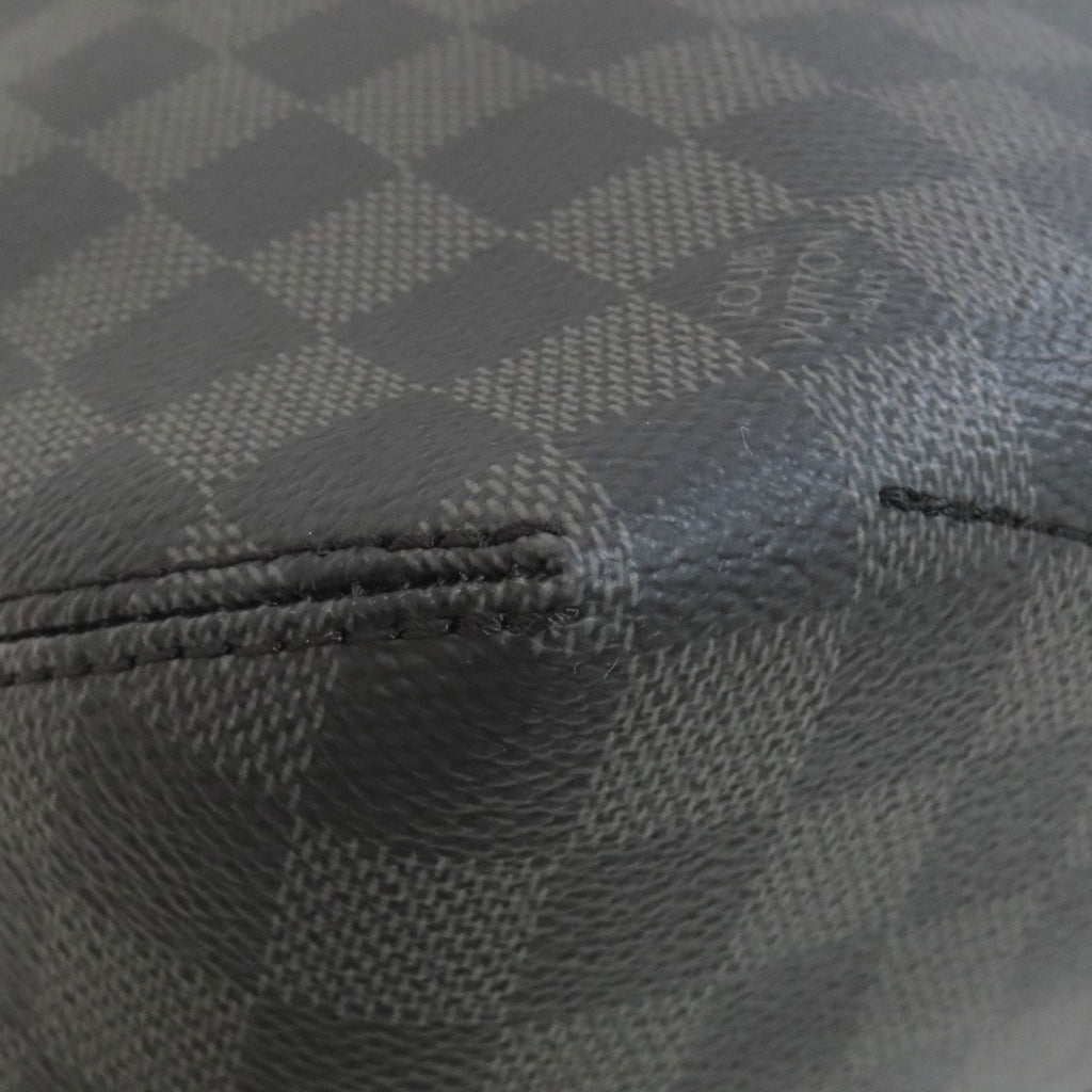 Louis Vuitton Black Damier Canvas Shoulder Bag
