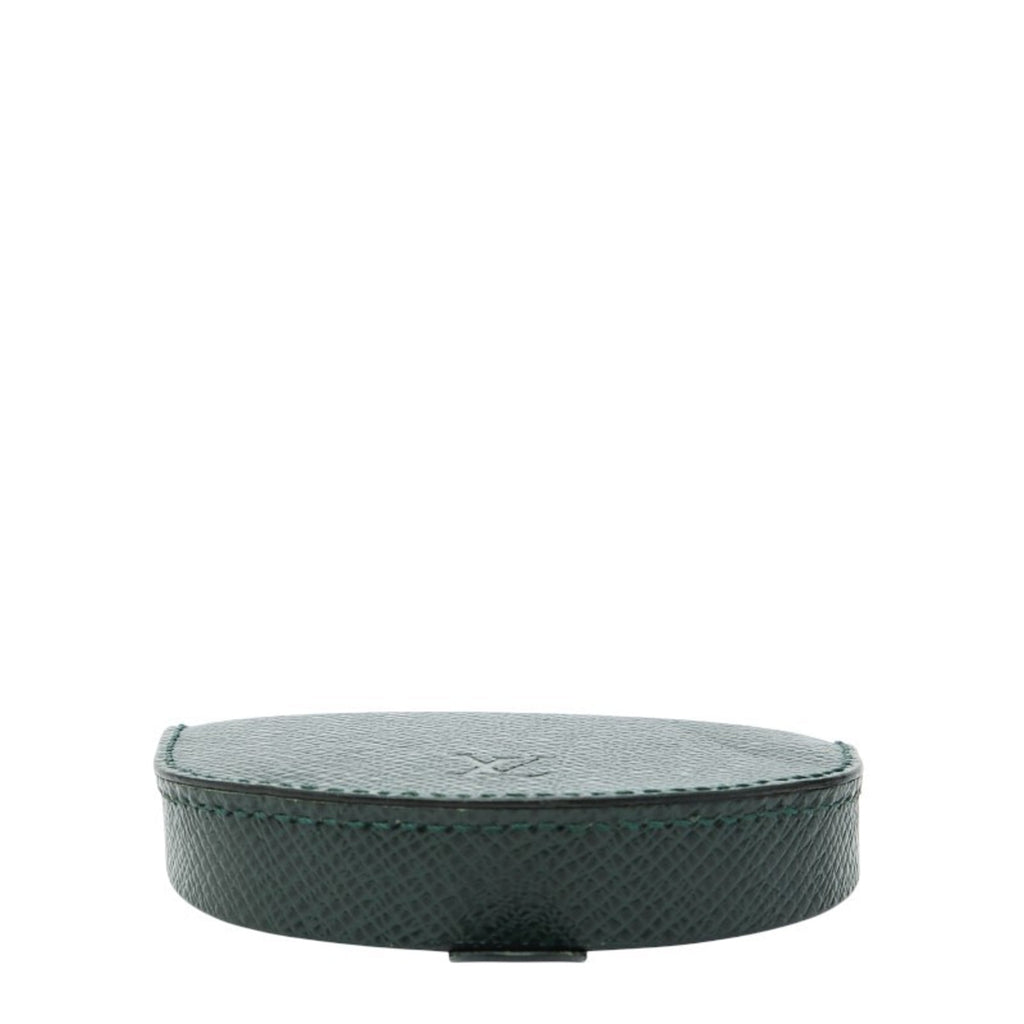 Louis Vuitton Dark Green Episea Taiga Leather Coin Purse/Coin Case