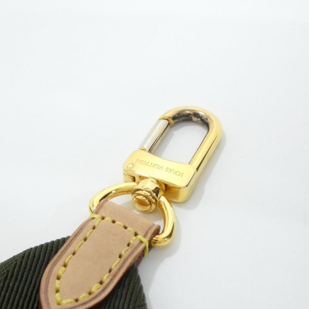 Louis Vuitton Monogram Khaki Marron Coated Canvas Pochette Shoulder Bag