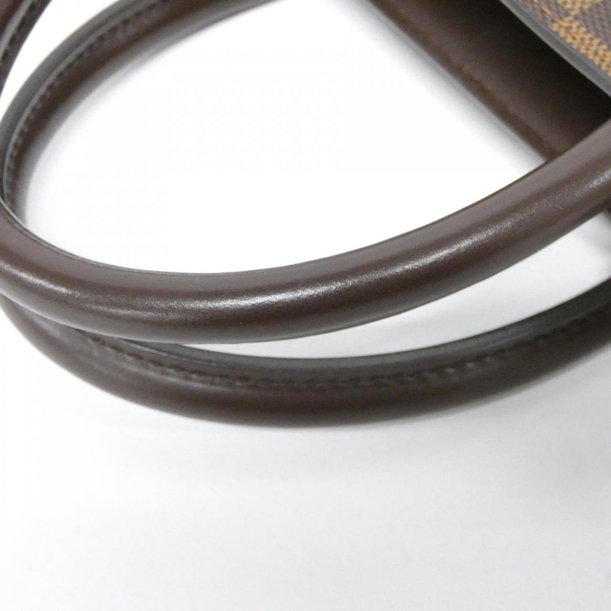 Louis Vuitton Ebene Coated Canvas Handbag