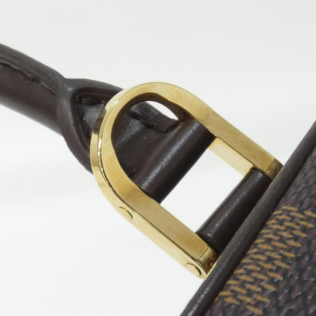 Louis Vuitton Damier Ebene Coated Canvas Handbag